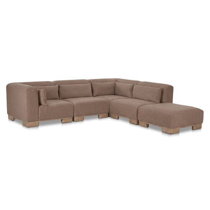 Moes Home - June Dream Modular Sectional Dark Brown - OA-1047-20 view 3