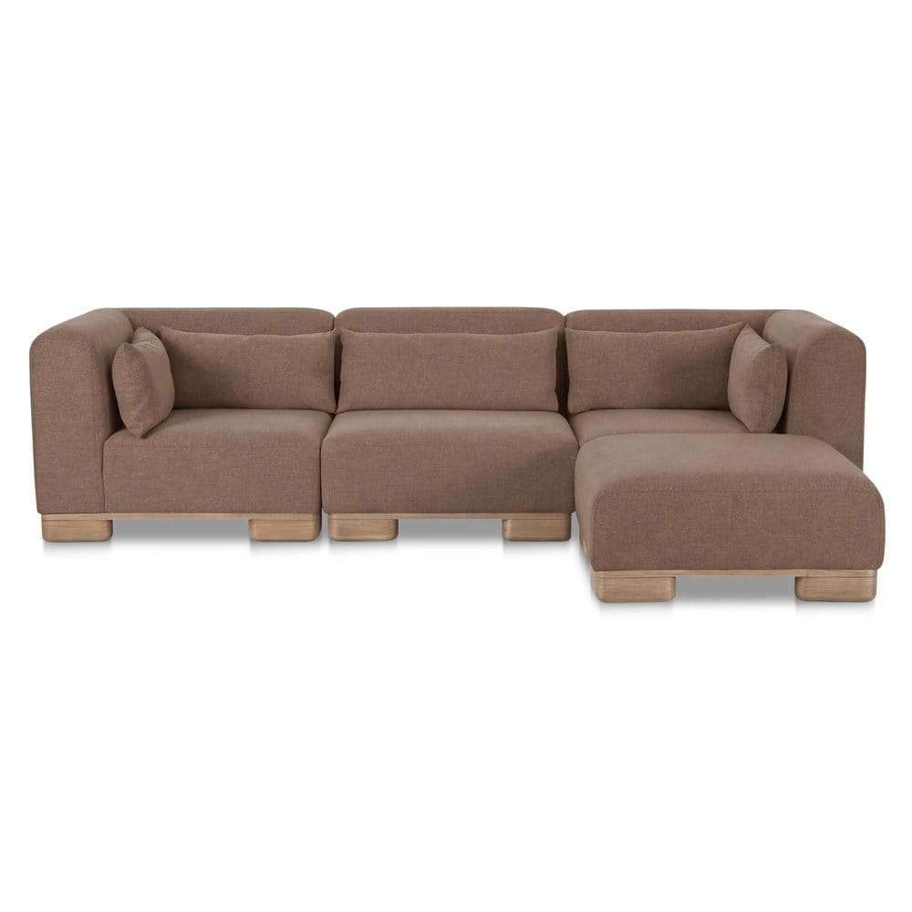 Moes Home - June Lounge Modular Sectional Dark Brown - OA-1046-20 view 2