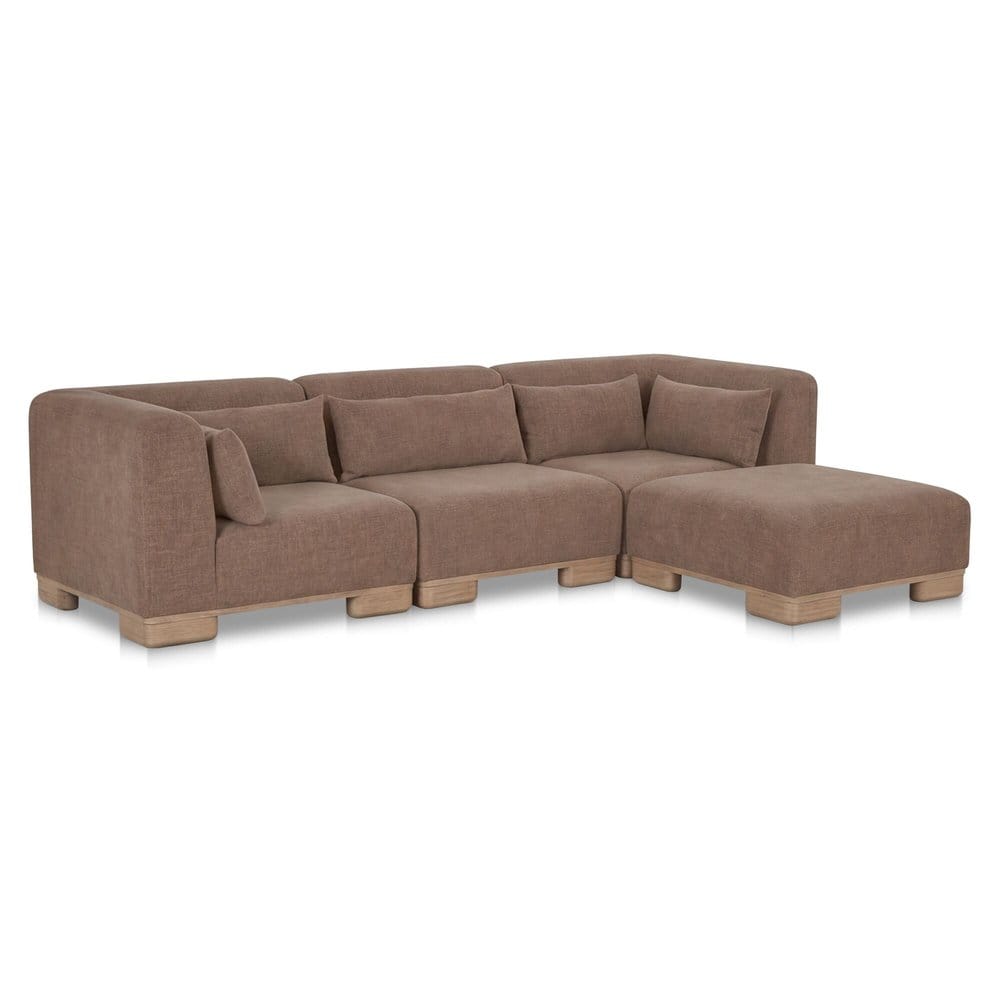 Moes Home - June Lounge Modular Sectional Dark Brown - OA-1046-20 view 3