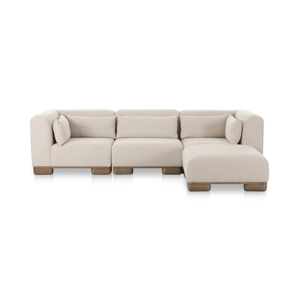 Moes Home - June Lounge Modular Sectional Oatmeal - OA-1046-34 view 2