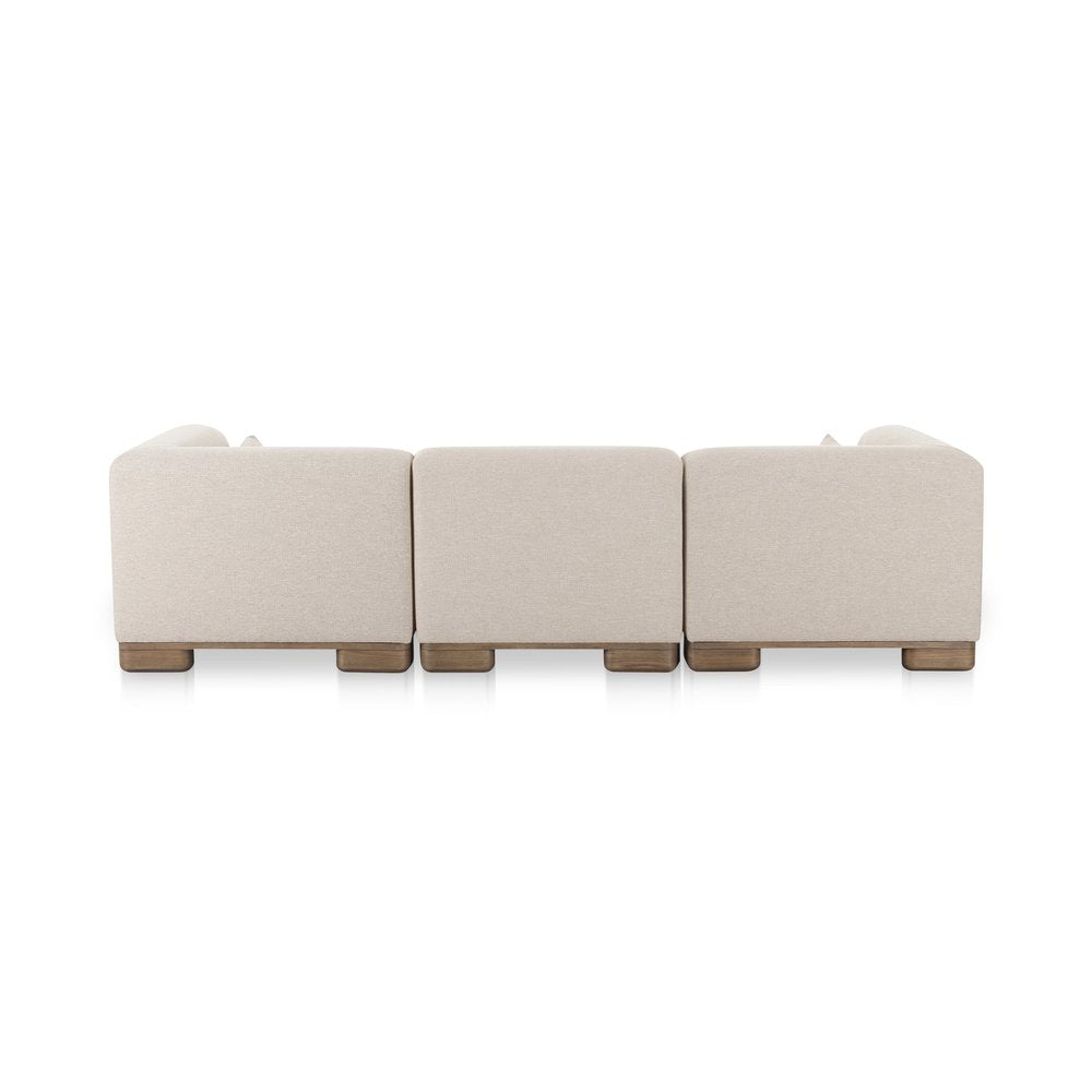 Moes Home - June Lounge Modular Sectional Oatmeal - OA-1046-34 view 6