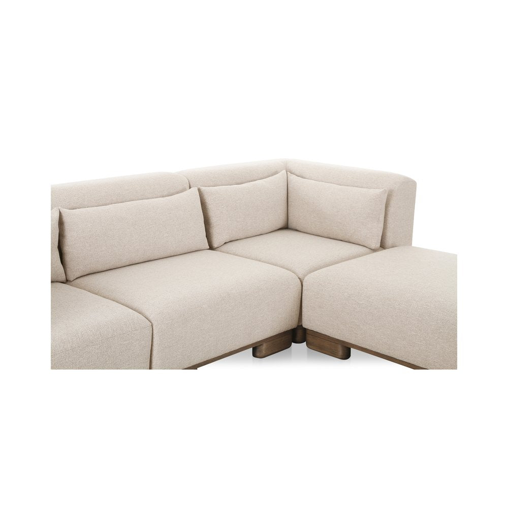 Moes Home - June Lounge Modular Sectional Oatmeal - OA-1046-34 view 8