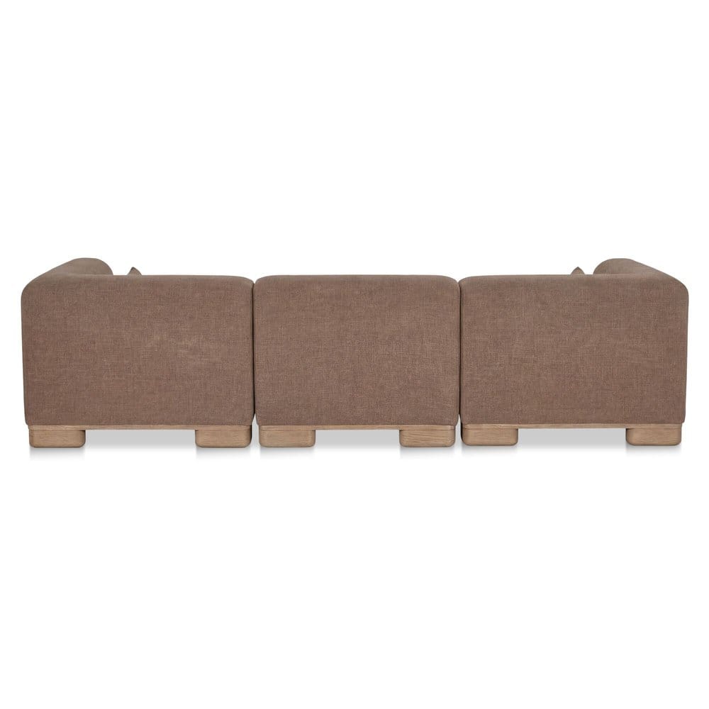 Moes Home - June Modular Sofa Dark Brown - OA-1045-20 view 4