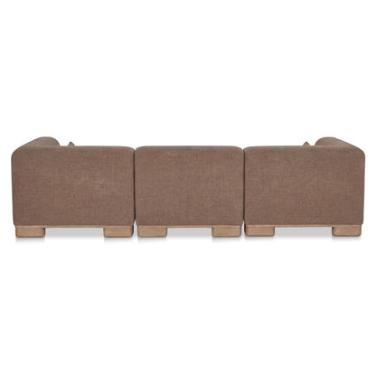 Moes Home - June Modular Sofa Dark Brown - OA-1045-20 view 4