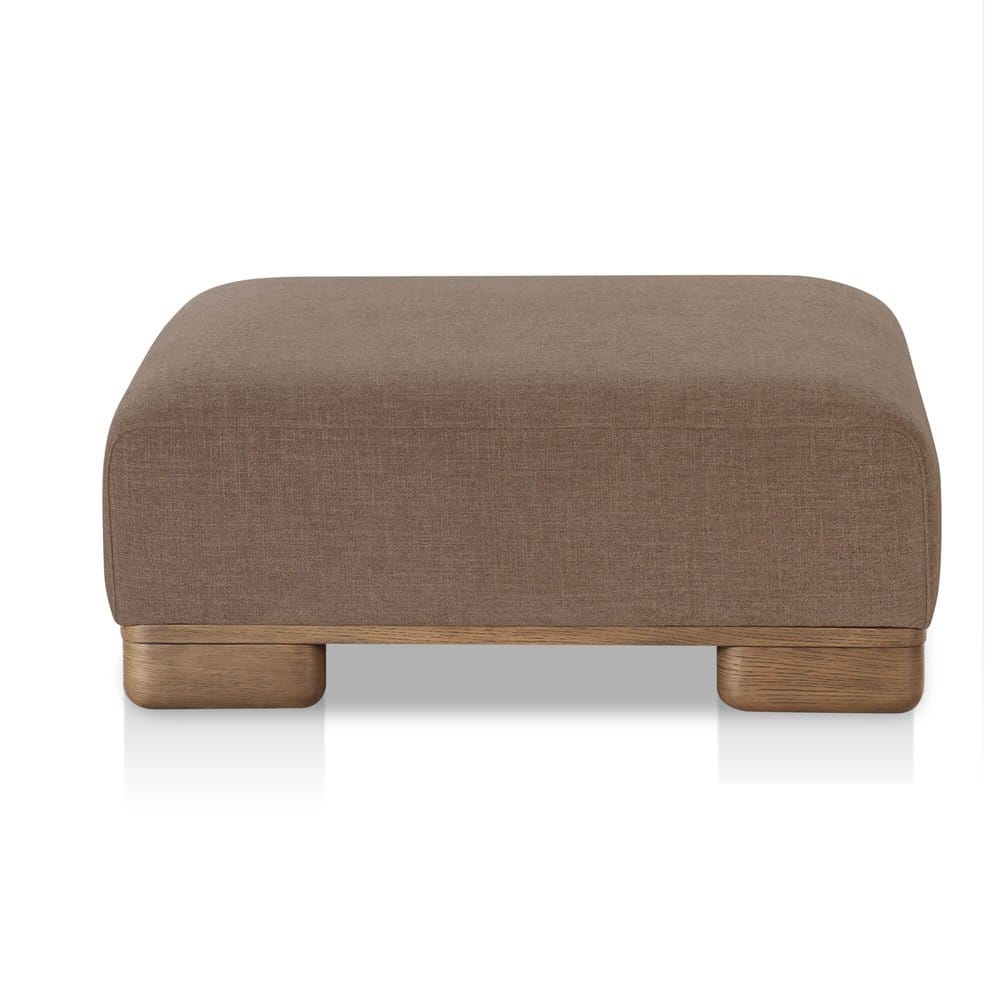 Moes Home - June Ottoman Dark Brown - OA-1033-20 view 5