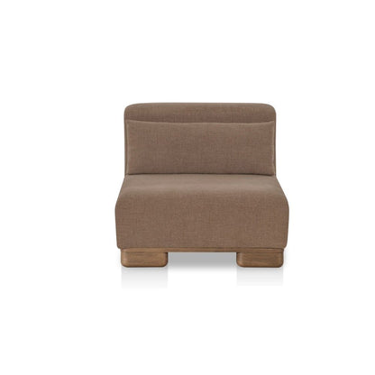 Moes Home - June Slipper Chair Dark Brown - OA-1031-20 view 1