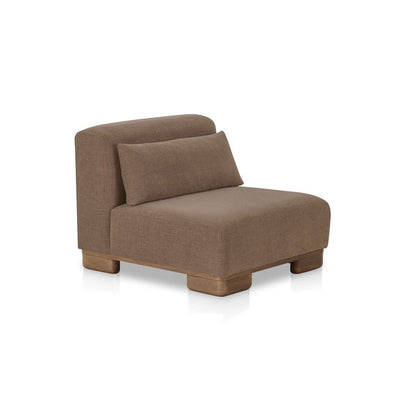 Moes Home - June Slipper Chair Dark Brown - OA-1031-20 view 3