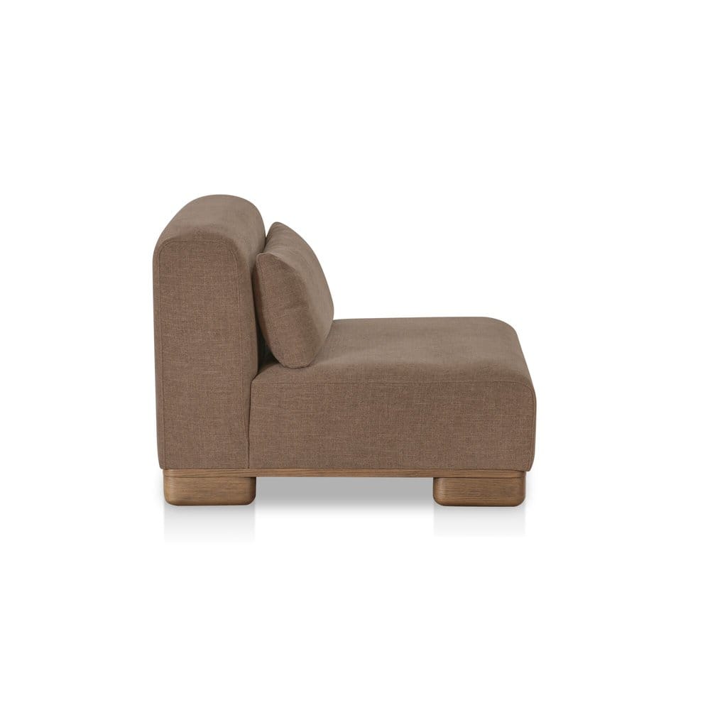 Moes Home - June Slipper Chair Dark Brown - OA-1031-20 view 4