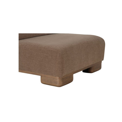 Moes Home - June Slipper Chair Dark Brown - OA-1031-20 view 7
