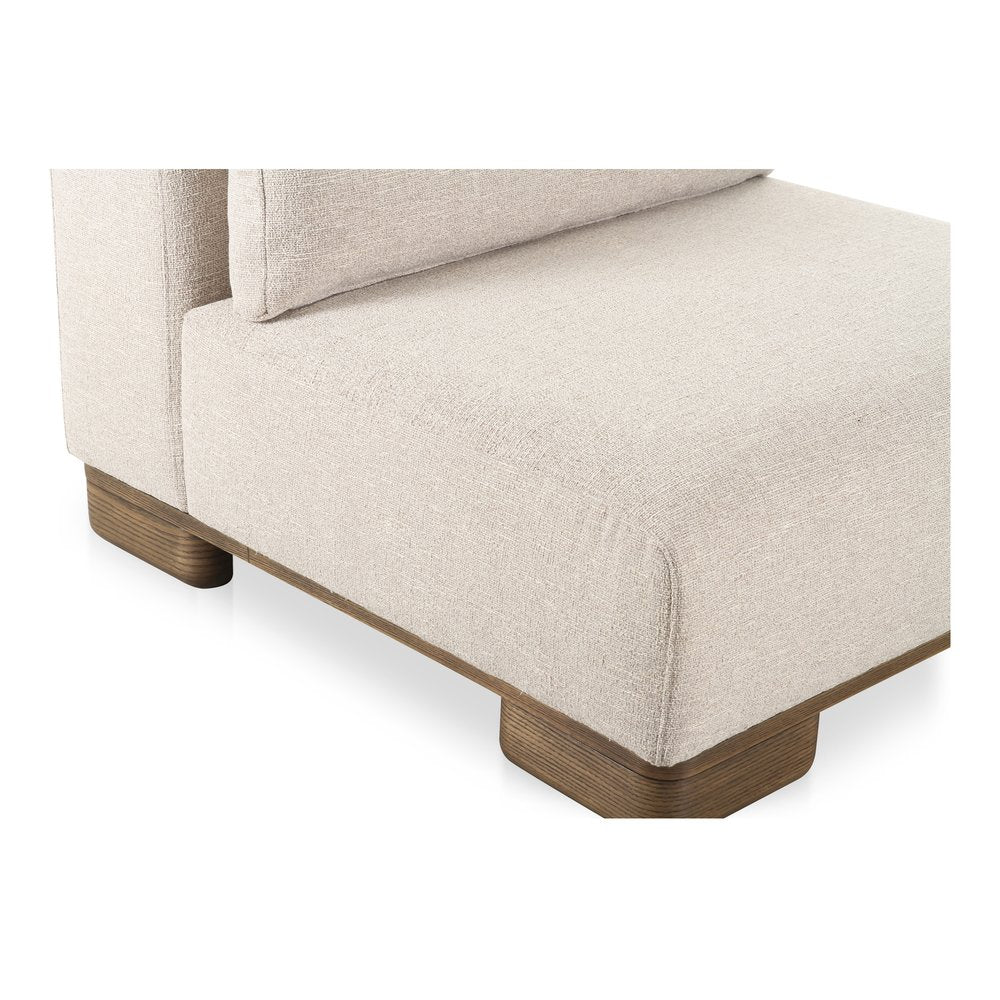 Moes Home - June Slipper Chair Oatmeal - OA-1031-34 view 7