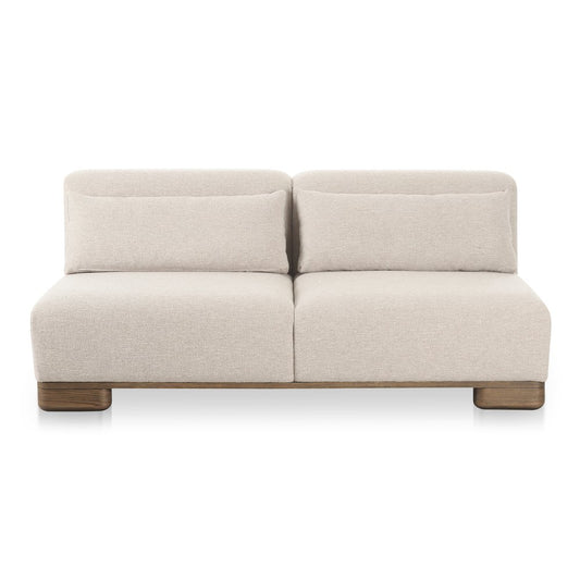 Moes Home - June Sofa Oatmeal - OA-1032-34 view 2