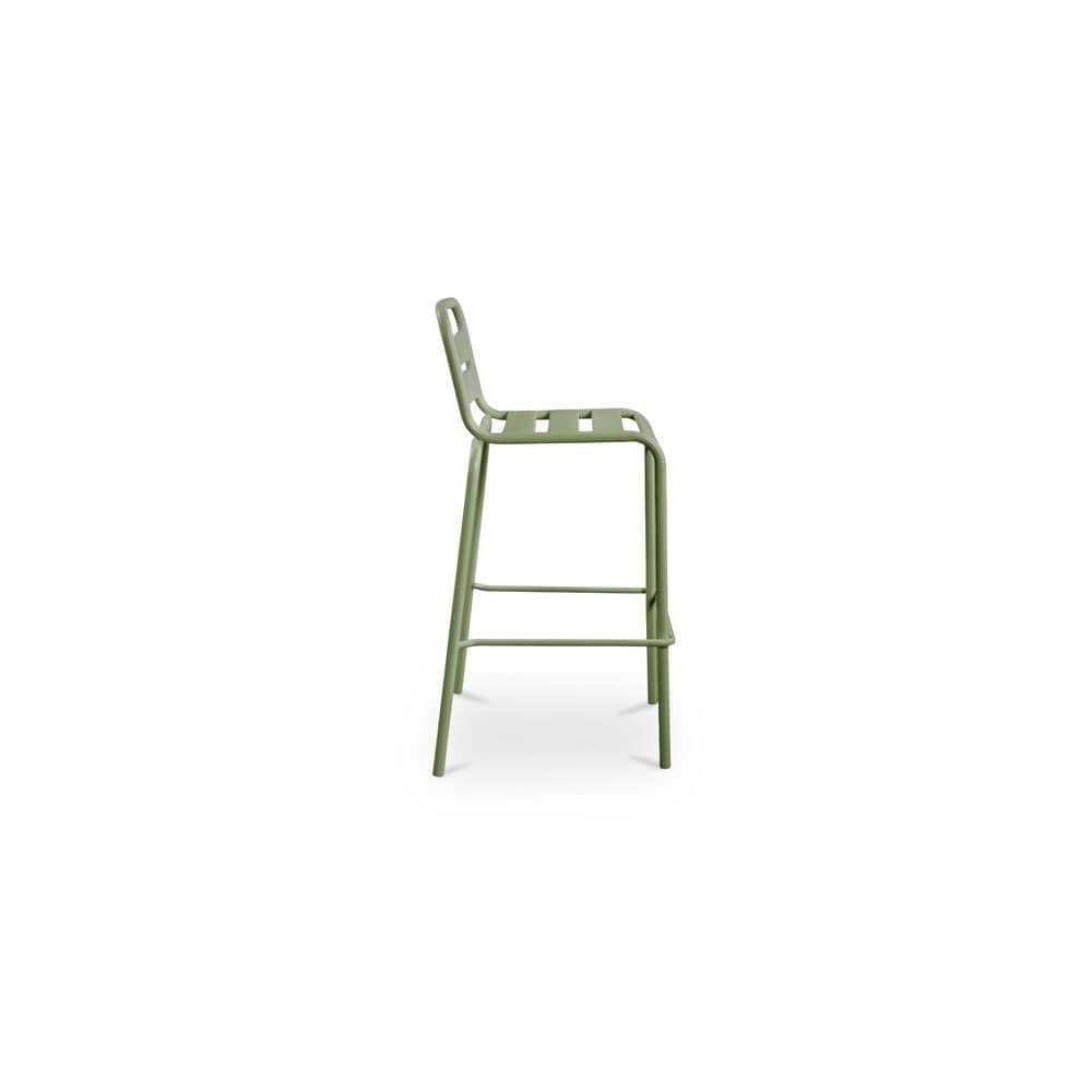 Moes Home - Kade Outdoor Bar Stool Green Set of 2 - QX-1022-16 view 6