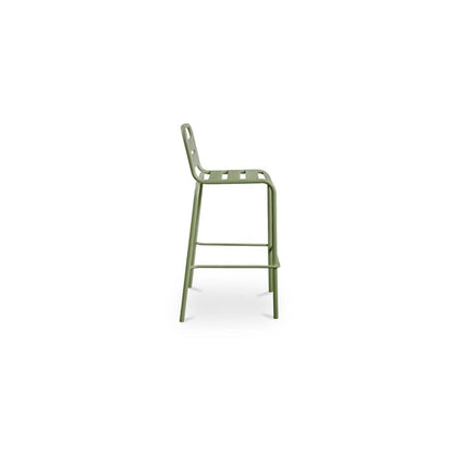 Moes Home - Kade Outdoor Bar Stool Green Set of 2 - QX-1022-16 view 6