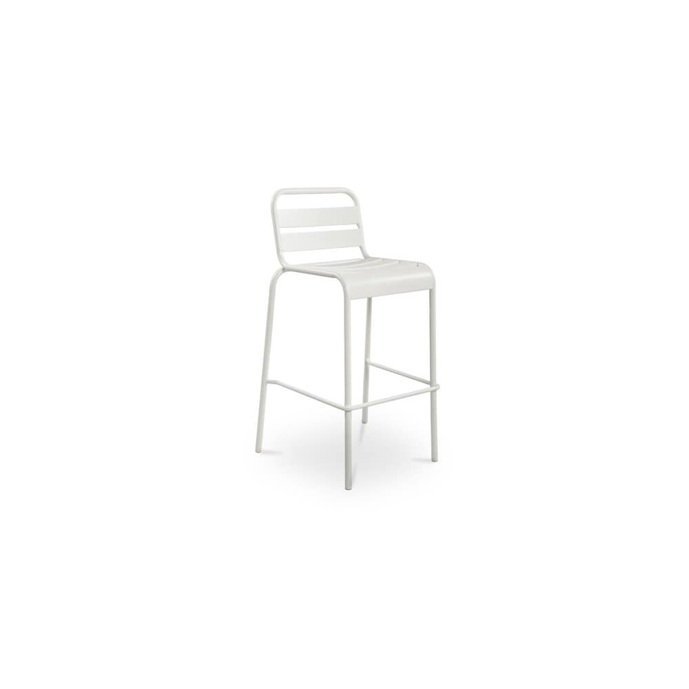 Moes Home - Kade Outdoor Bar Stool White Set of 2 - QX-1022-18 view 3