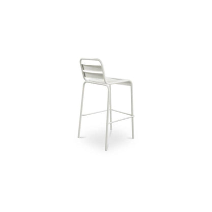 Moes Home - Kade Outdoor Bar Stool White Set of 2 - QX-1022-18 view 4