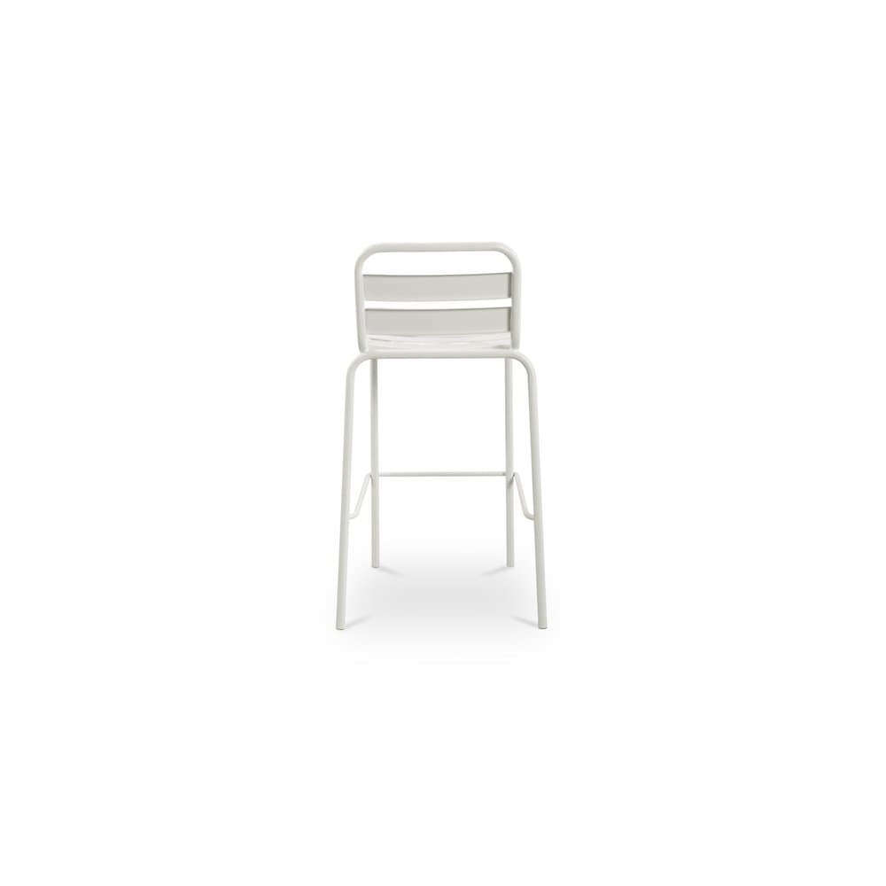 Moes Home - Kade Outdoor Bar Stool White Set of 2 - QX-1022-18 view 7