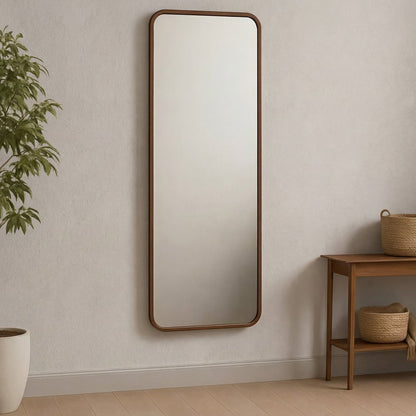 Moes Home - Kai Floor Mirror Walnut - BC-1151-03 view 6