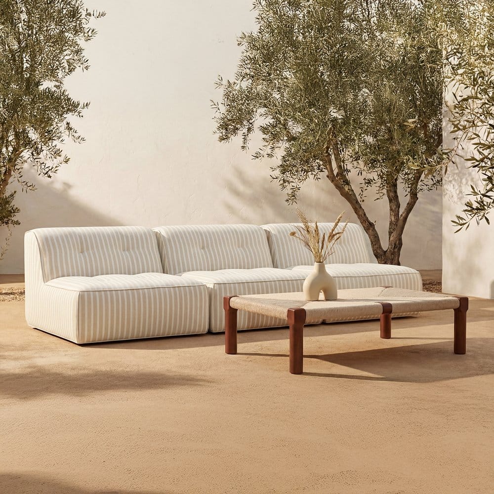 Moes Home - Kaia Outdoor Coffee Table Dark Brown - ET-1005-20 view 9