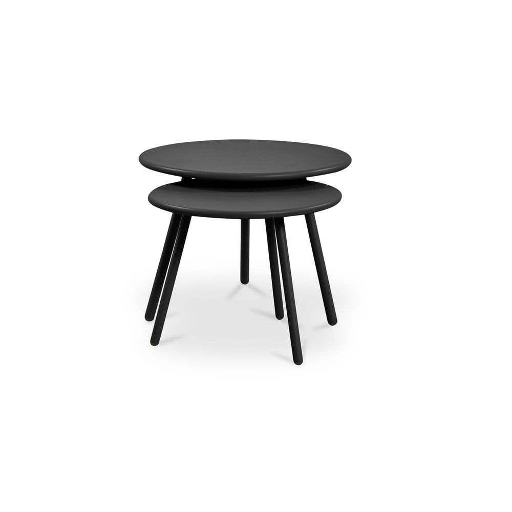 Moes Home - Kari Outdoor Nesting Coffee Table Black - QX-1020-02 view 3