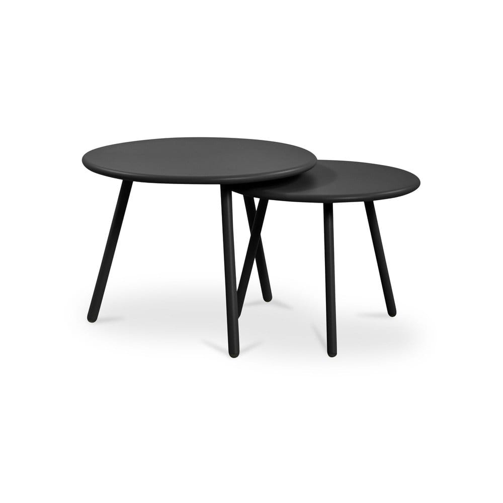 Moes Home - Kari Outdoor Nesting Coffee Table Black - QX-1020-02 view 4