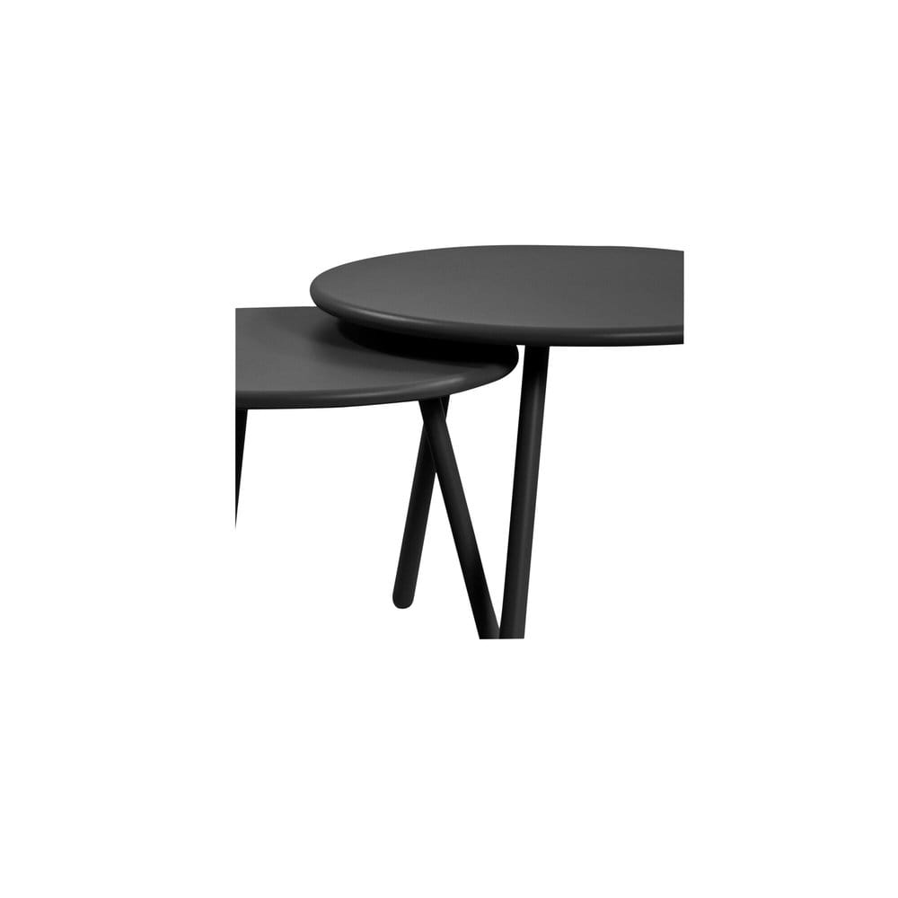 Moes Home - Kari Outdoor Nesting Coffee Table Black - QX-1020-02 view 6