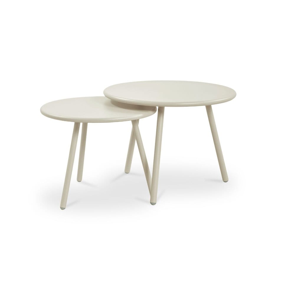 Moes Home - Kari Outdoor Nesting Coffee Table Cream - QX-1020-05 view 4