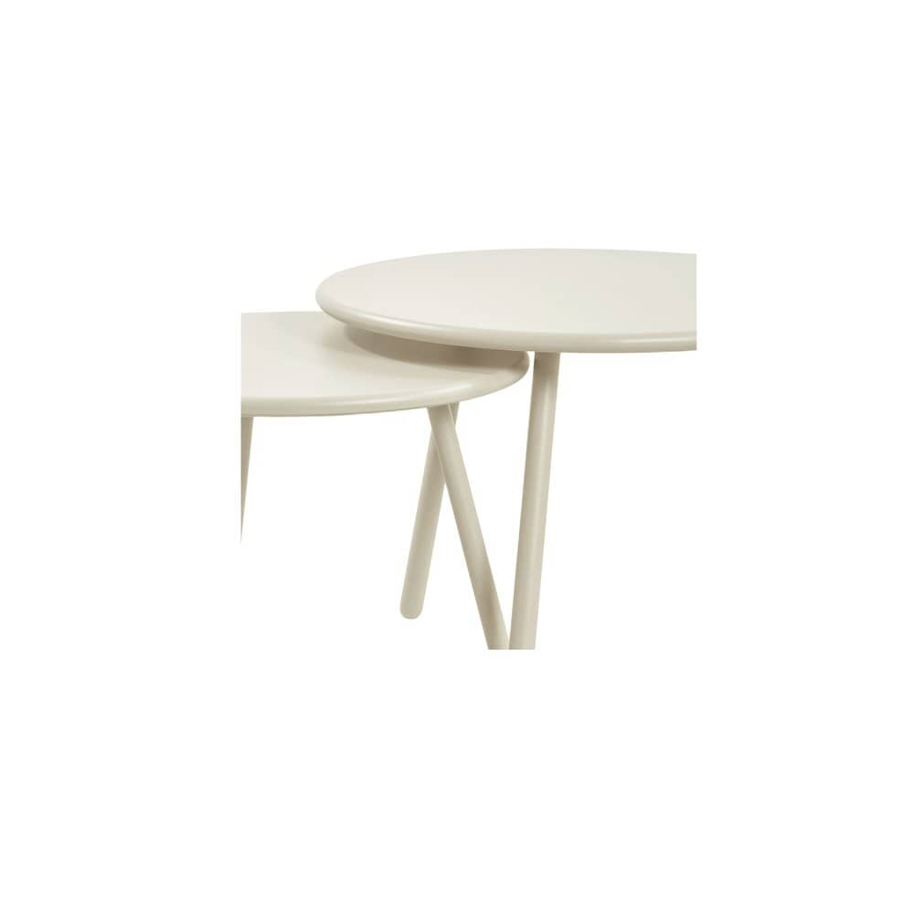 Moes Home - Kari Outdoor Nesting Coffee Table Cream - QX-1020-05 view 6