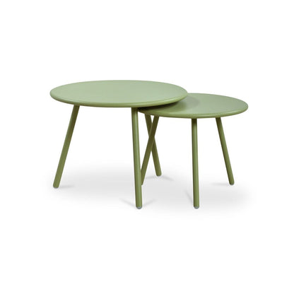 Moes Home - Kari Outdoor Nesting Coffee Table Green - QX-1020-16 view 2