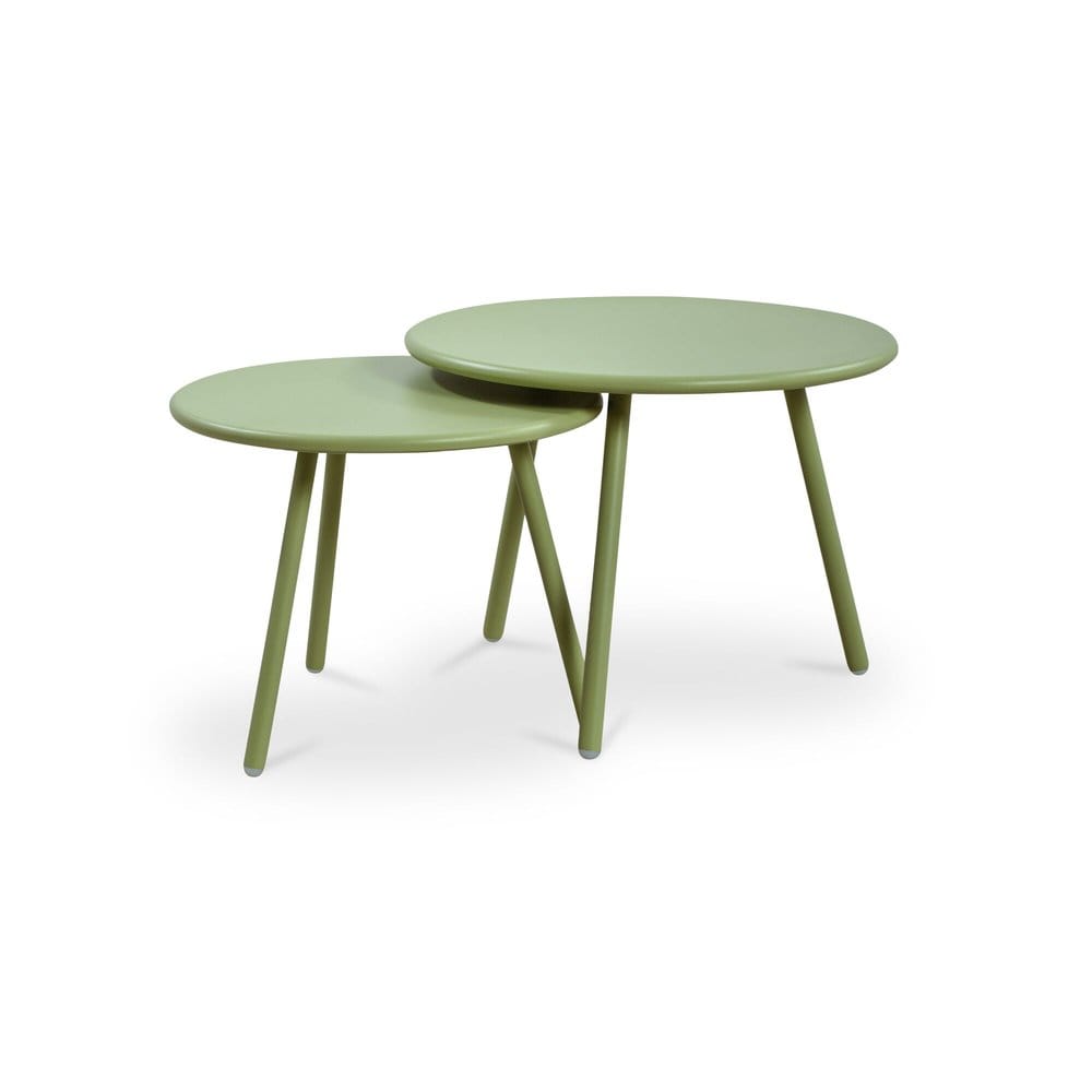 Moes Home - Kari Outdoor Nesting Coffee Table Green - QX-1020-16 view 4