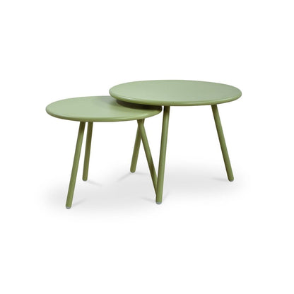 Moes Home - Kari Outdoor Nesting Coffee Table Green - QX-1020-16 view 4