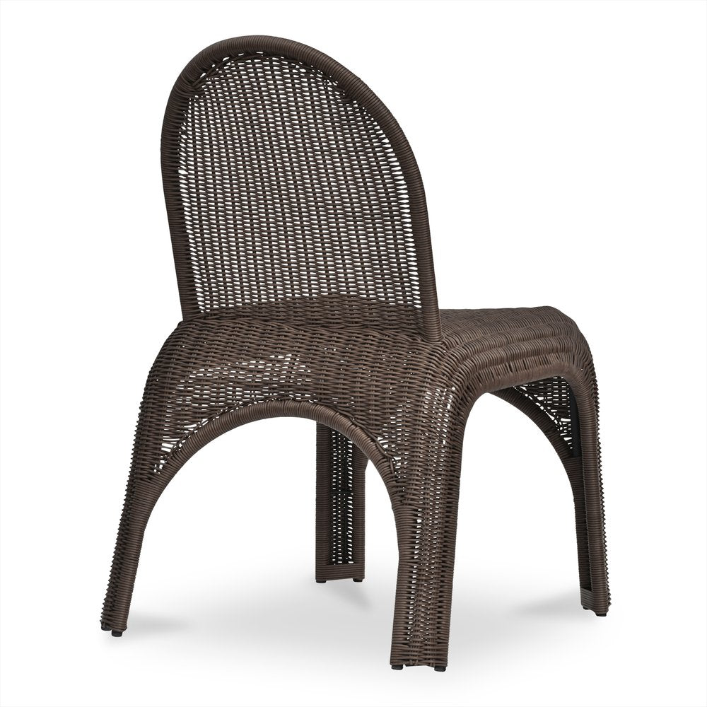 Moes Home - Kendall Outdoor Dining Chair Brown-Set of 2 - GE-1006-03 view 3