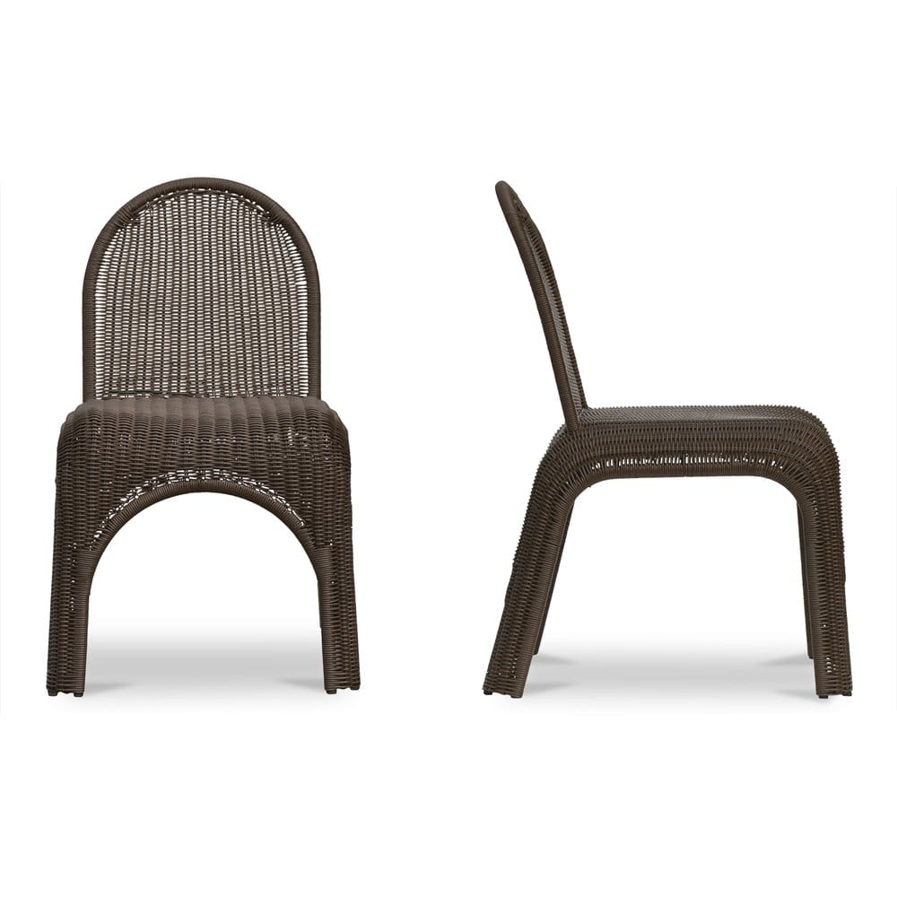 Moes Home - Kendall Outdoor Dining Chair Brown-Set of 2 - GE-1006-03 view 4