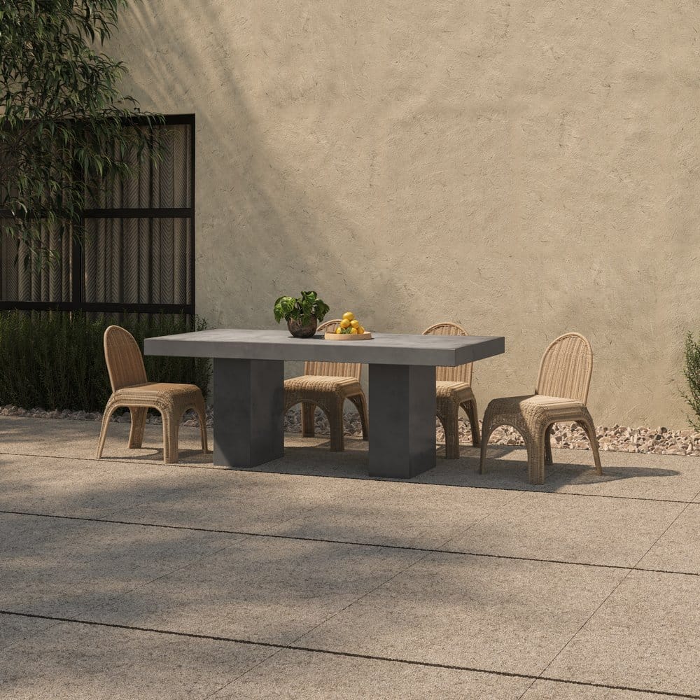 Moes Home - Kendall Outdoor Dining Chair Natural-Set of 2 - GE-1006-24 view 10