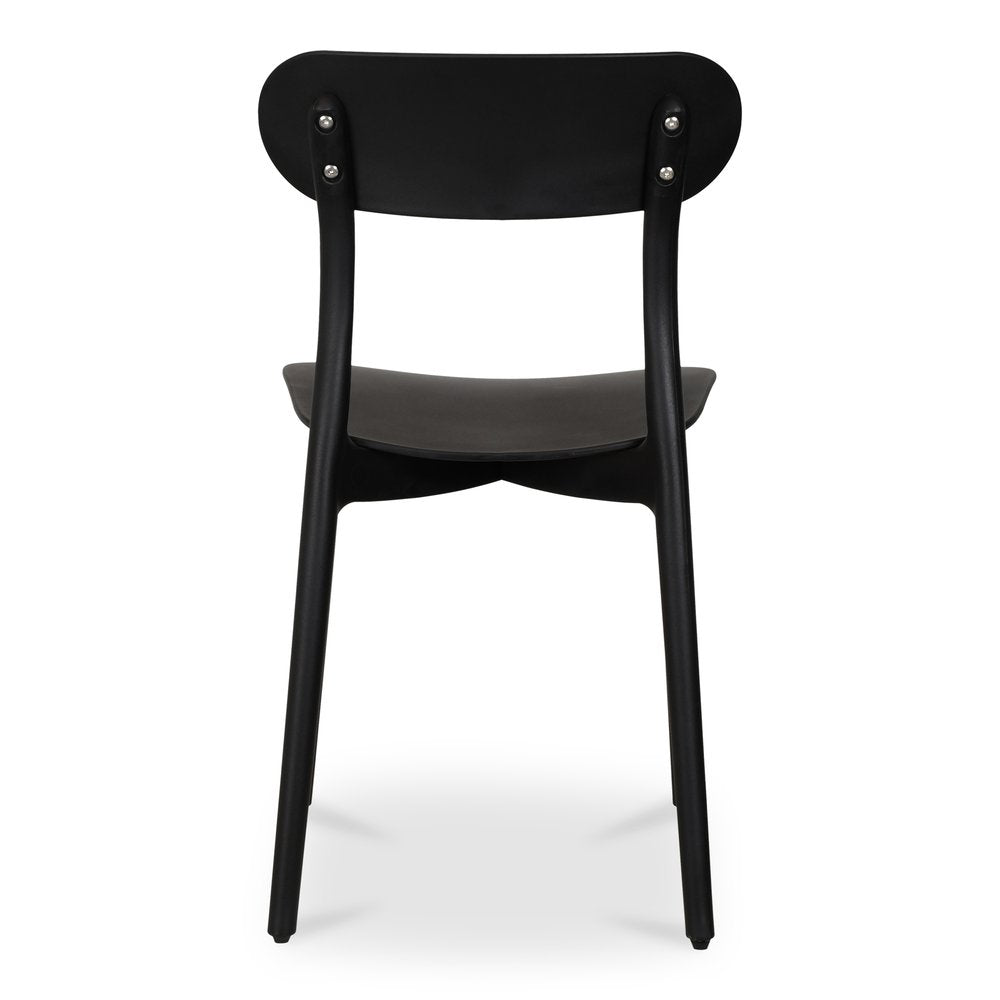 Moes Home - Kent Outdoor Dining Chair Black - Set of 2 - QX-1017-02 view 6