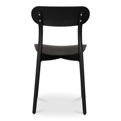 Moes Home - Kent Outdoor Dining Chair Black - Set of 2 - QX-1017-02 view 6