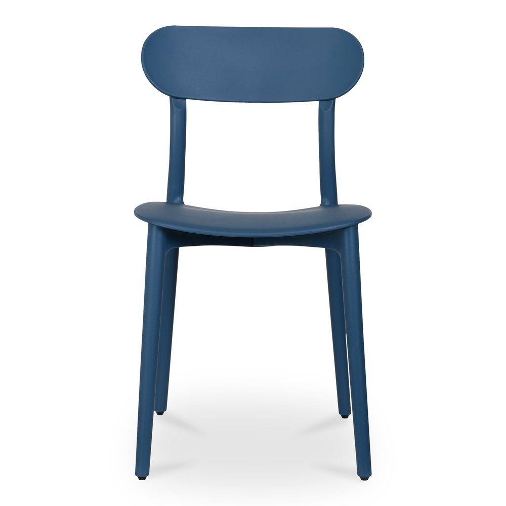 Moes Home - Kent Outdoor Dining Chair Navy - Set of 2 - QX-1017-46 view 2