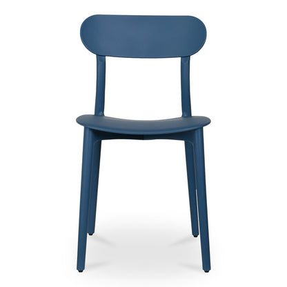 Moes Home - Kent Outdoor Dining Chair Navy - Set of 2 - QX-1017-46 view 2