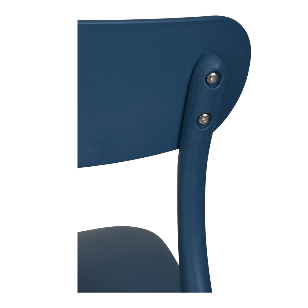 Moes Home - Kent Outdoor Dining Chair Navy - Set of 2 - QX-1017-46 view 7