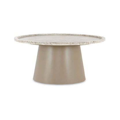 Moes Home - Kimberley Coffee Table White Marble - GK-1138-18-0 view 1