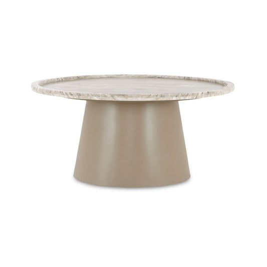 Moes Home - Kimberley Coffee Table White Marble - GK-1138-18-0 view 1