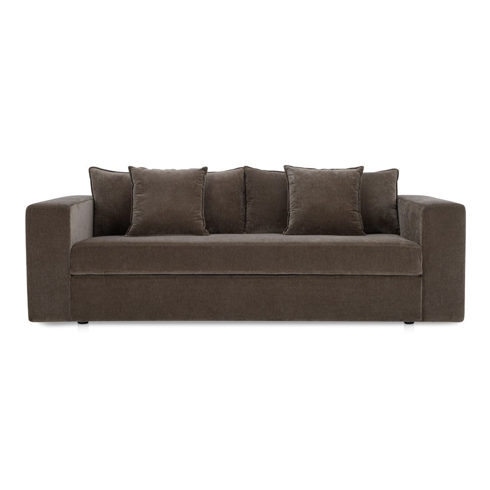 Moes Home - Kiran Sleeper Sofa Warm Charcoal - FO-1032-07 view 1