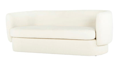 Moes Home - Koba Sofa Maya White - JM-1001-18 veiw 1