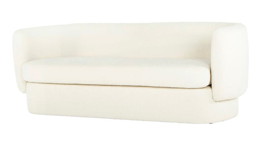 Moes Home - Koba Sofa Maya White - JM-1001-18 veiw 1