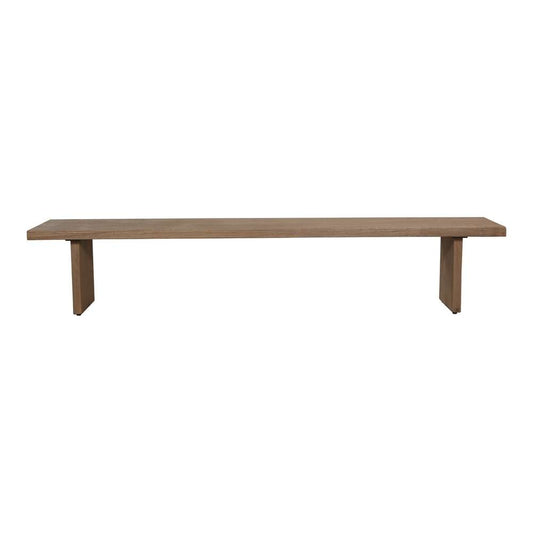 Moes Home - Koshi Bench Grey - QM-1005-29-0 veiw 1