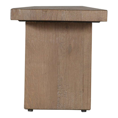 Moes Home - Koshi Bench Grey - QM-1005-29-0 veiw 3
