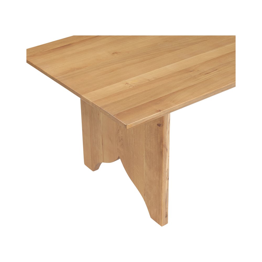Moes Home - Lake Dining Table Natural - QM-1015-24-0 view 7