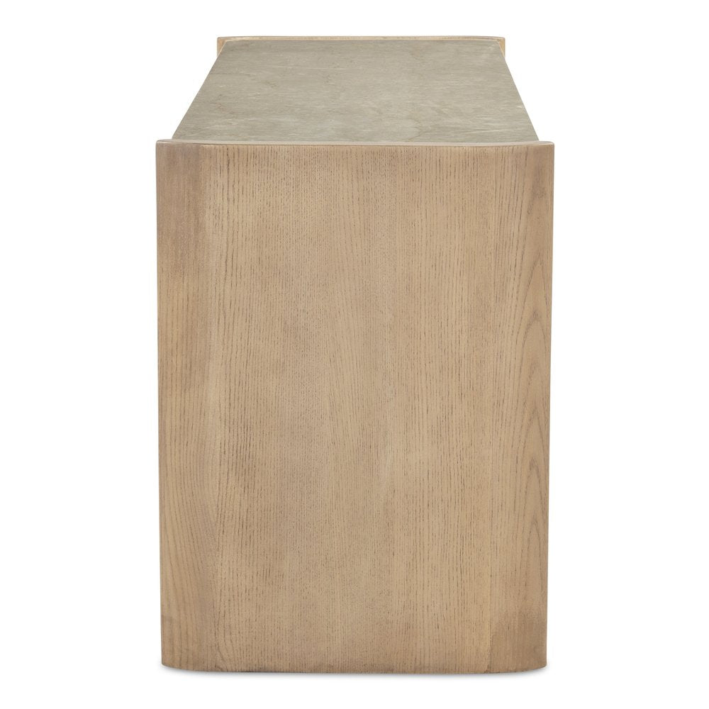 Moes Home - Lane 6 Drawer Dresser Natural - RP-1069-24 view 4