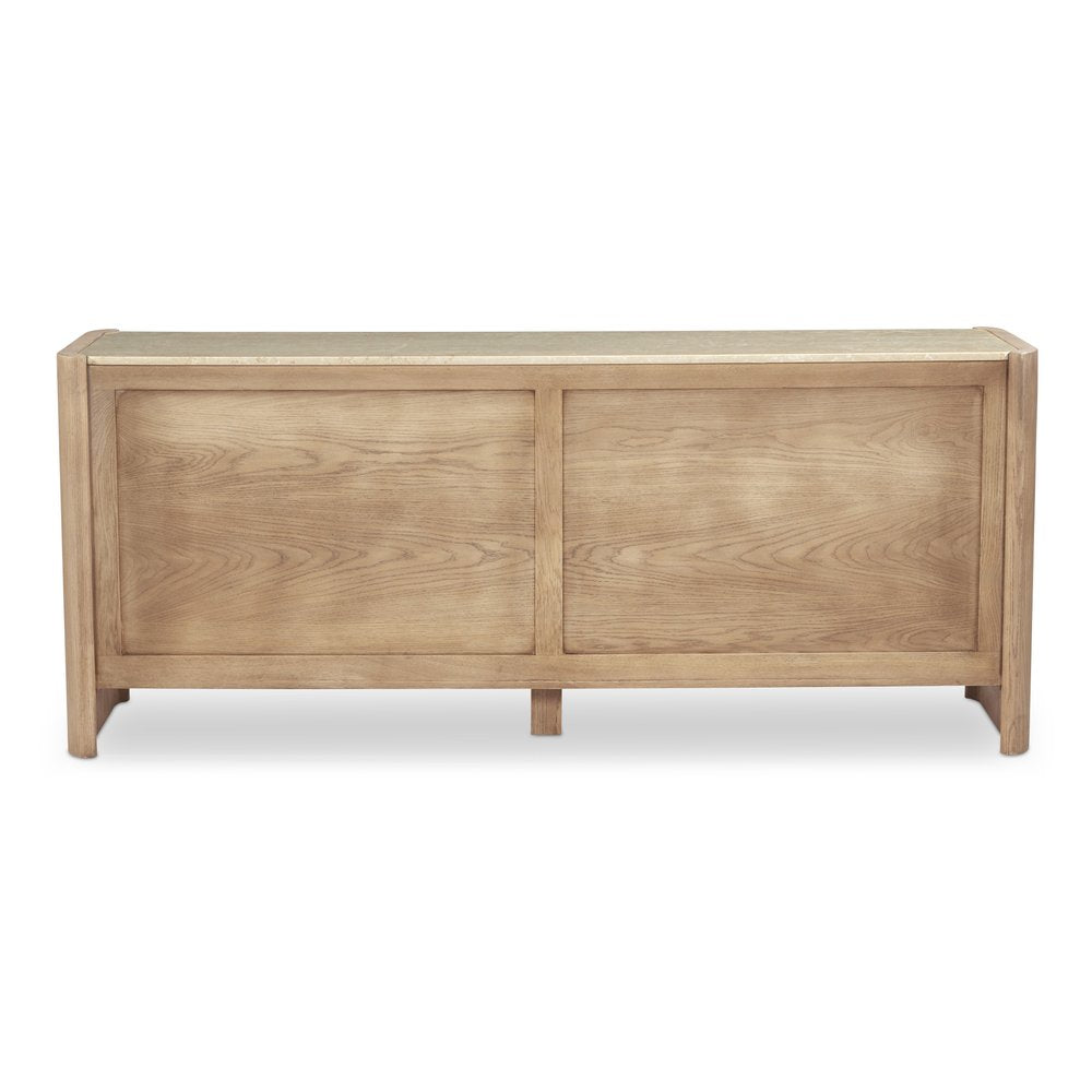 Moes Home - Lane 6 Drawer Dresser Natural - RP-1069-24 view 5