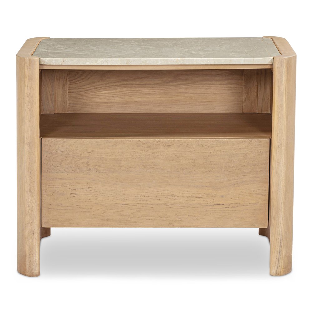 Moes Home - Lane Nightstand Natural - RP-1068-24 view 1