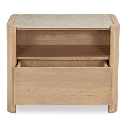 Moes Home - Lane Nightstand Natural - RP-1068-24 view 2